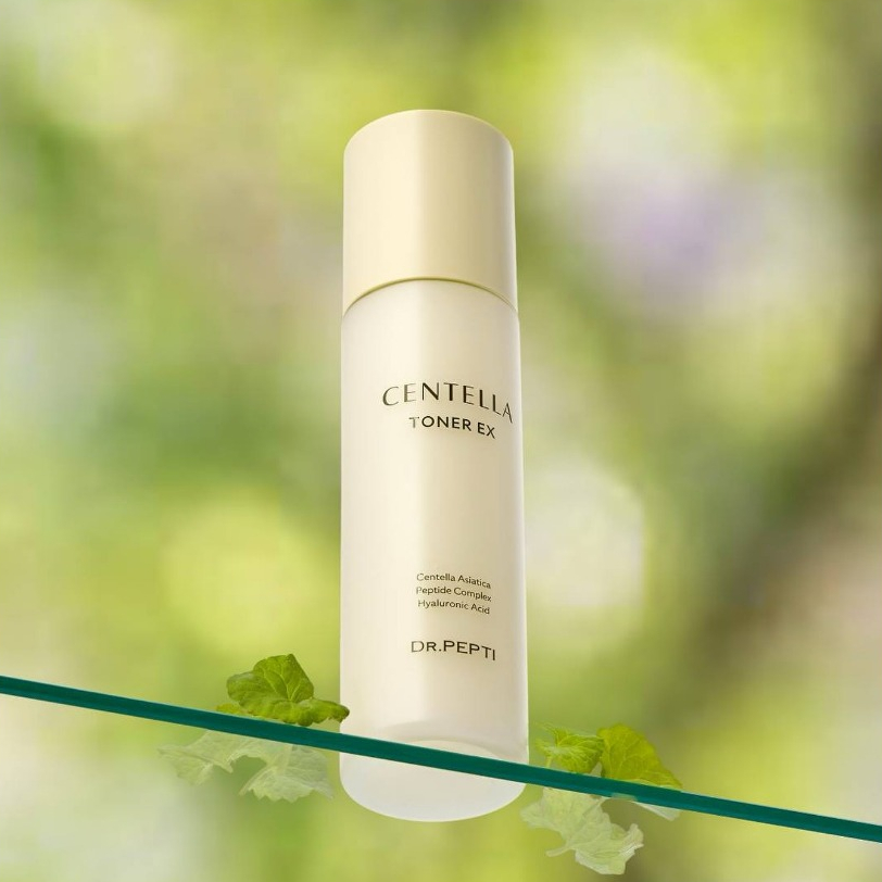 [MẪU MỚI] Nước Hoa Hồng Dưỡng Da Cấp Ẩm, Căng Bóng Dr.Pepti Centella Toner Ex 180ml