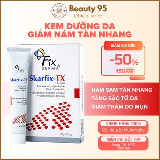Skarfix - TX Cream FIXDERMA  15g - Kem Hỗ Trợ Mờ Thâm, Nám, Tàn Nhang