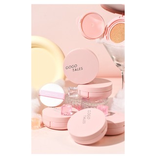 Cushion/ Phấn Nước GOGO TALES Vỏ Hồng Kiềm Dầu Chống Nước Tiện Lợi GT704