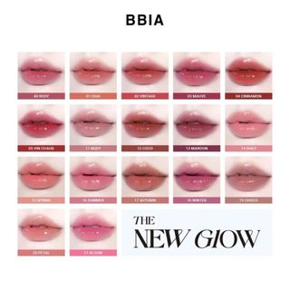 [Y141] Son Tint Bóng Bbia Glow Lip Tint - bóng căng mọng, trong trẻo