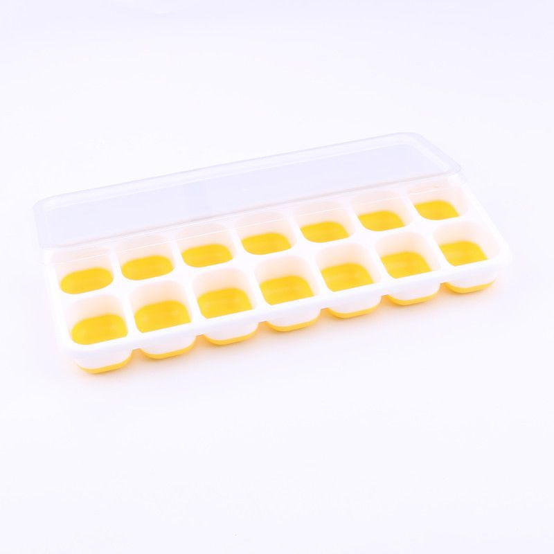 Khay Đá Kèm Nắp Silicon 6886
