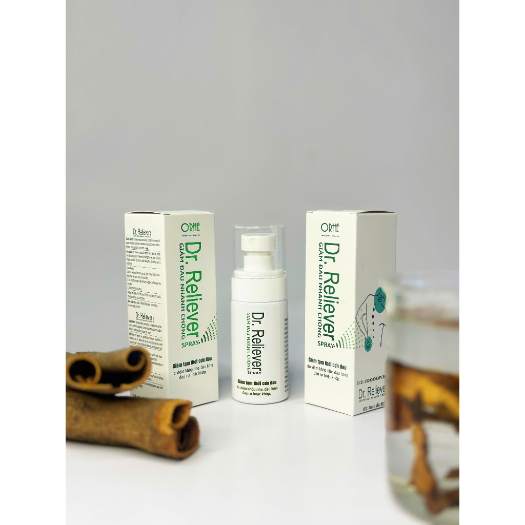 XỊT GIẢM ĐAU NHANH CHÓNG Dr. Reliever SPRAY 65ml