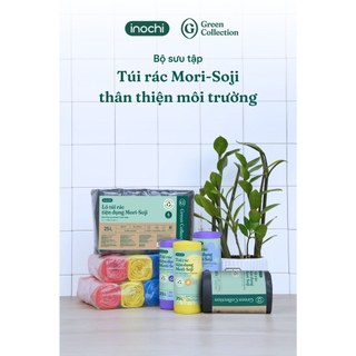 Túi đựng rác Mori-Soji Inochi - thân thiện môi trường, co giãn tốt, chống thấm nước phù hợp mọi thùng rác