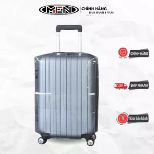 Trùm vali hiện đại trong suốt toàn thân có nhiều size M.E.N không viền chống trầy [MẪU MỚI]