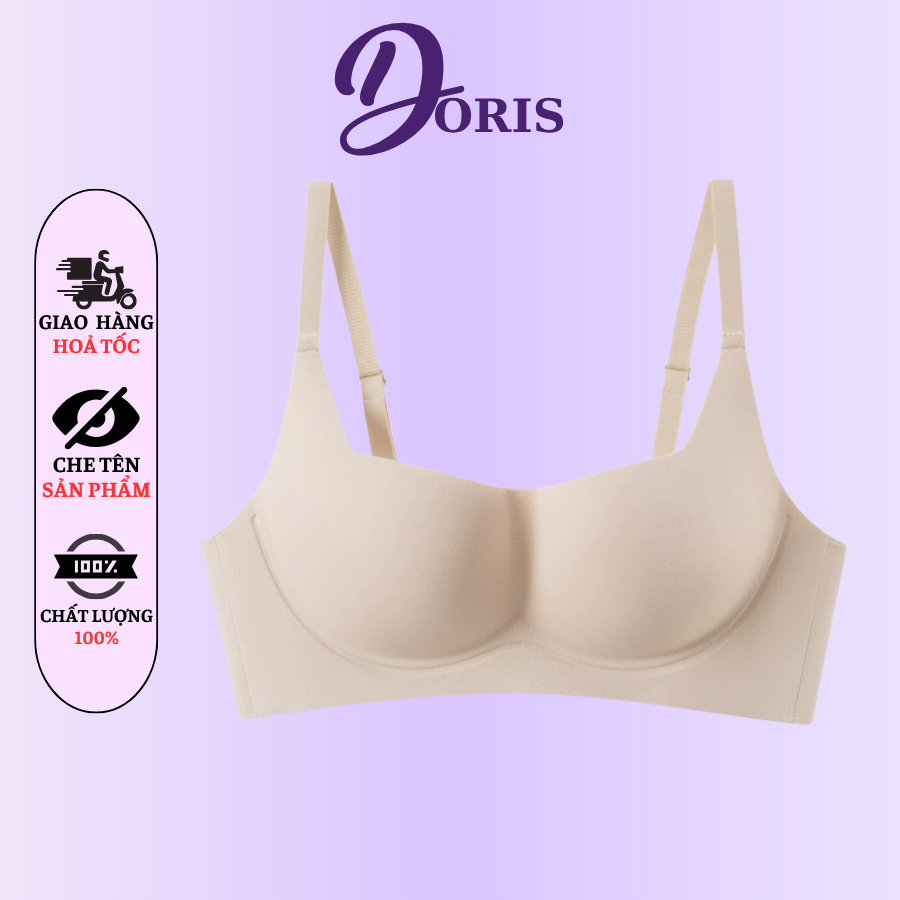 Áo Ngực Đúc Su Không Gọng Không Viền Chống Chảy Xệ DORIS 133