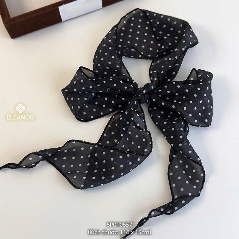 Khăn quàng cổ 135 x 20cm Eleanor Accessories khăn choàng cổ bandana turban phụ kiện thời trang 9743
