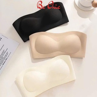 [HÀNG CAO CẤP] Áo Quây Không Dây Chống Tụt A 81 Không Gọng Đệm Mỏng 1cm Chất Su Đúc Không Lộ Viền