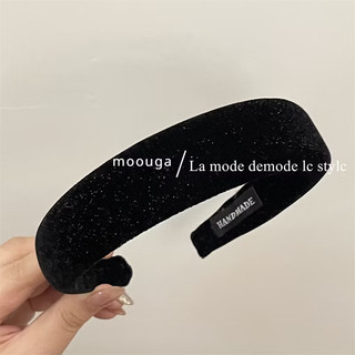 bờm tóc nhung nhũ Lấp Lánh Phong Cách Mới Cho Nữ