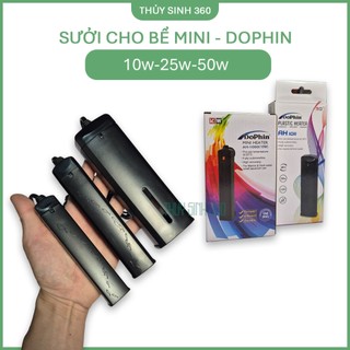 Sưởi Mini DOPHIN - Nhỏ Gọn Tiết Kiệm Điện - Sử Dụng Cho Bể Cá Mini