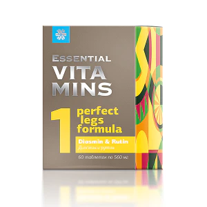 Viên uống Diosmine & Rutin hỗ trợ thành mạch, giảm suy giãn tĩnh mạch, 60 viên