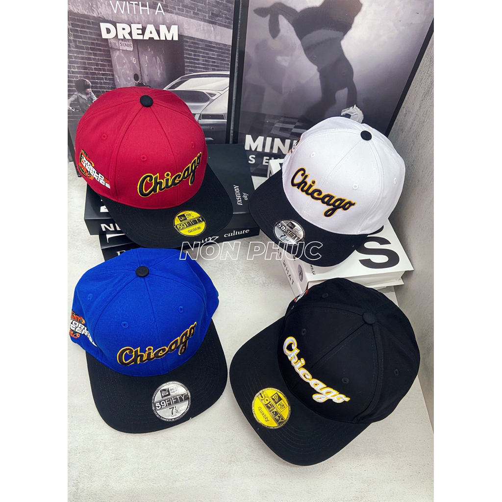 MŨ HIPHOP,SNAPBACK THÊU CHICAGo PHONG CÁCH