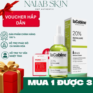 [Hàng công ty] LaCabine 20% Squalane Oil Huyết thanh kem dâu squalane 20% 30ml