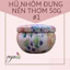 HŨ NHÔM ĐỰNG NẾN THƠM 50 G