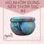 HŨ NHÔM ĐỰNG NẾN THƠM 50 G