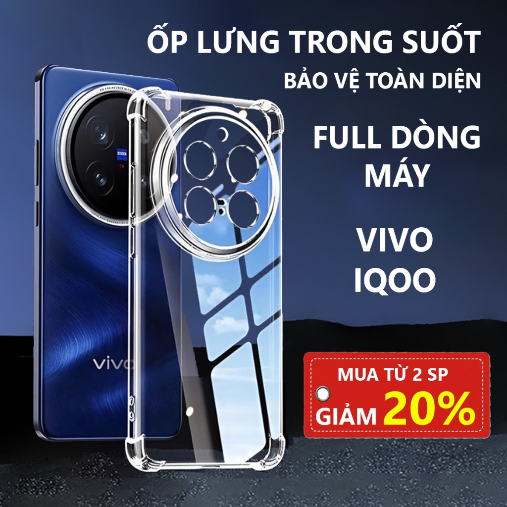 Ốp lưng Vivo Y03 Y04 Y12 Y15S Y20 Y19S Y21 Y22 Y29 Y51S Y53S Y72 Y75 Y90/ V15 V19 V20 V21 V25 V25 PRO V29 V30 V40 V60