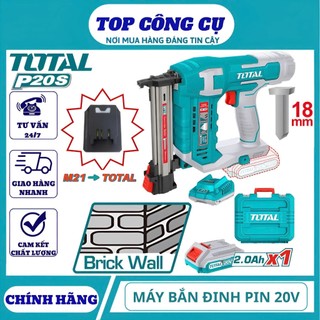 TOTAL Máy bắn đinh bê tông dùng pin 20V TCSTLI3808 & TCSTLI3805