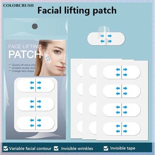 Chống Thấm Nước Mặt V Trang Điểm Băng Dính Vô Hình Thoáng Khí Nâng Mặt Miếng Dán Lifg Chặt cằm】