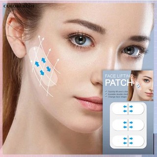 Chống Thấm Nước Mặt V Trang Điểm Băng Dính Vô Hình Thoáng Khí Nâng Mặt Miếng Dán Lifg Chặt cằm】