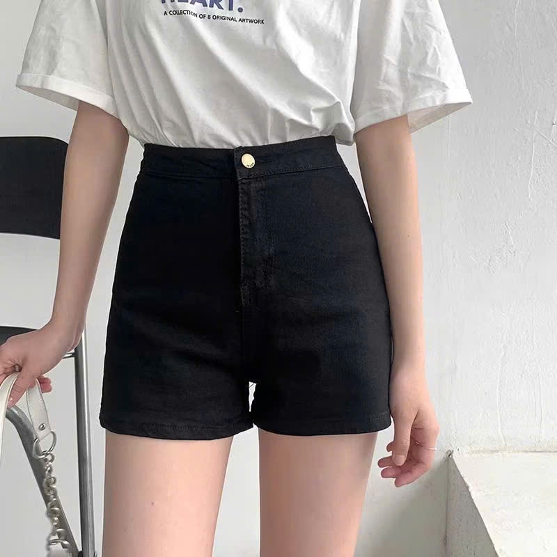 Quần Đùi Nữ Cạp cao Kiểu Ôm Tôn Dáng Q129