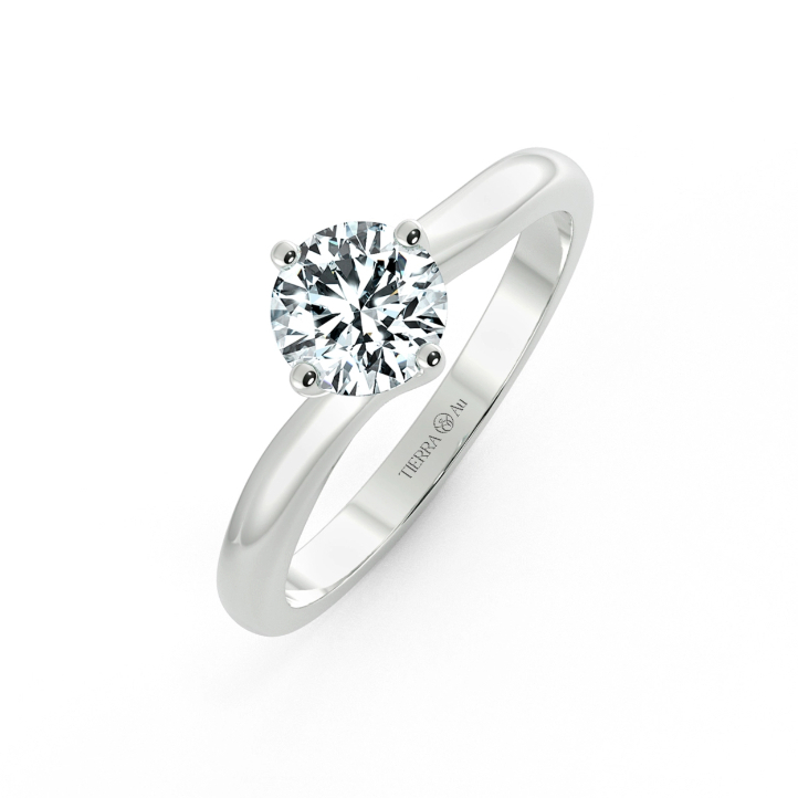 [CHAT TRƯỚC KHI ĐẶT] Nhẫn cầu hôn Tierra Gentle Touch BCH1402, Vàng 14K 18K, Đính Đá CZ, Thiết Kế Kiểu Dáng Thanh Lịch
