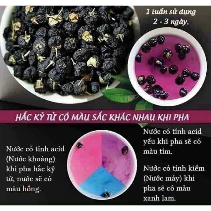 Hắc Kì Tử Khô Loại 1 cao cấp túi 1kg