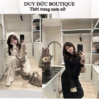 Đồ Bộ Set Len Tăm Thỏ Kẻ Búp Thêu Ngựa Siêu Sang Chất Co Rãn Hàng Qccc Thời Trang Nữ Trẻ Trung Hot Trend