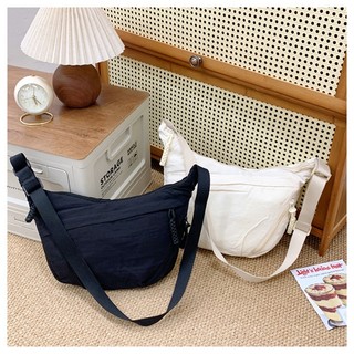 (MẪU SIZE LỚN) TÚI VẢI DÙ, TÚI PHAO CHẦN BÔNG ĐEO CHÉO NHIỀU NGĂN PHOM RỘNG - UNISEX- MS11