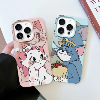 Ốp Lưng iPhone TPU Hoạ Tiết Da Mềm Mèo Cầm Hoa Chống Sốc, Chống Bẩn Cao Cấp - iP X/XS/11/12/13/14/15/16/17/Plus/Pro/Max