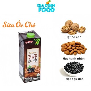 Sữa Hạt óc chó hạnh nhân đậu đen Hàn Quốc - 1L