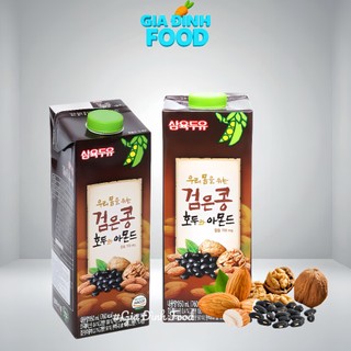 Sữa Hạt óc chó hạnh nhân đậu đen Hàn Quốc - 1L