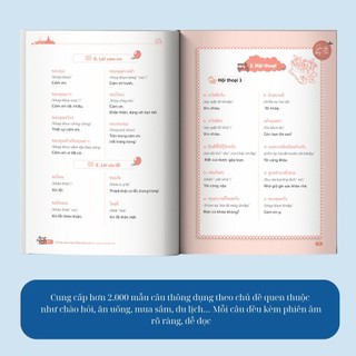 Sách - Combo Tự học tiếng Thái cho người mới bắt đầu - MCBooks Chính Hãng