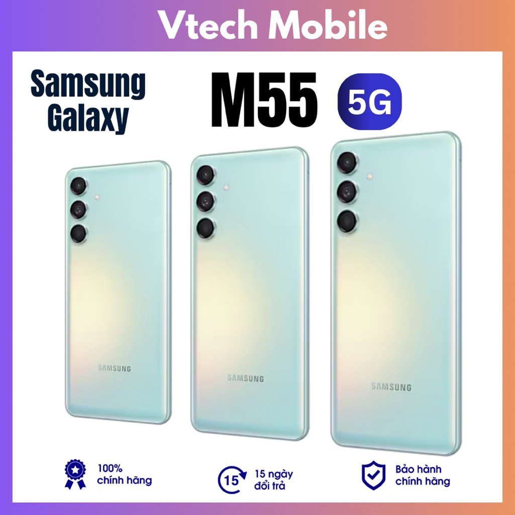 Điện Thoại Samsung Galaxy M55 5G 12GB/256GB - Chính Hãng | Shopee Việt Nam