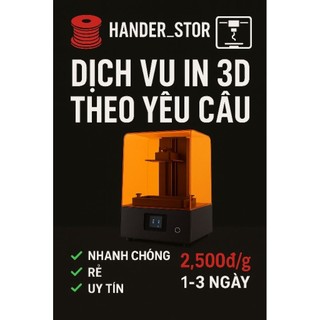 🔥Dịch Vụ In 3D Resin Theo Yêu Cầu | Nhận In Mẫu, Mô Hình, Prototype |Nhận Gia Công Số Lượng Lớn, Khổ Siêu To