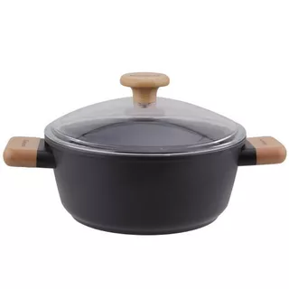 [QUÀ TẶNG KHÔNG BÁN] Nồi nhôm chống dính đáy từ Kangaroo KG218 - size 24cm