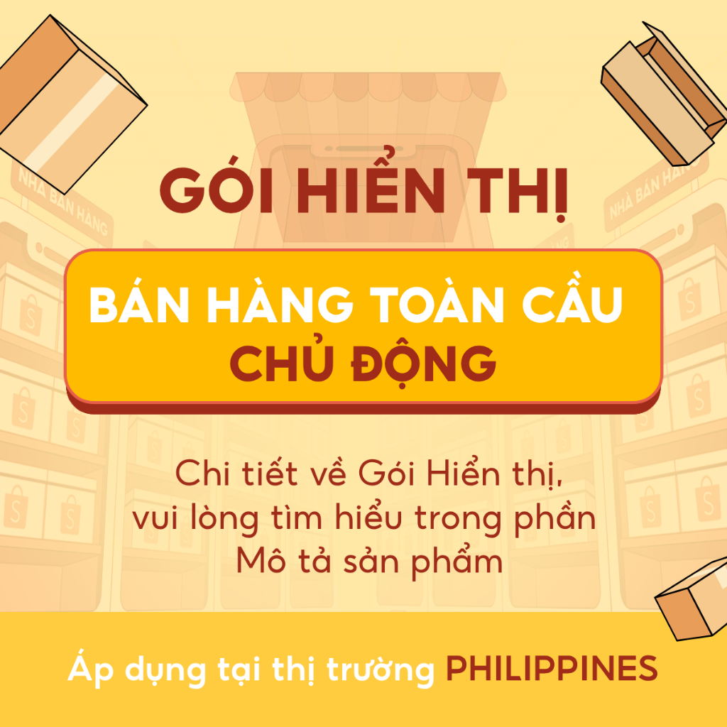 [Chủ Động] Gói Dịch vụ Hiển thị Shopee của Người bán tại Thị trường Philippines