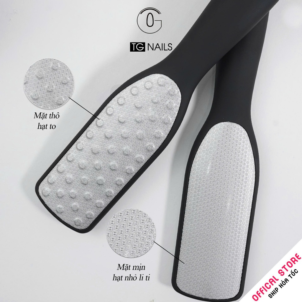 Cây chà gót cao cấp TG Nails nhám 2 mặt