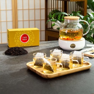 Trà Đen (Hồng Trà) Sunbeleaf - Giúp Tỉnh Táo, Phòng Đột Quỵ, Gan Nhiễm Mỡ, Điều Hòa Huyết Áp - Hộp 20 Gói