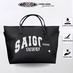 Túi quai cầm tay cỡ to thanh lịch 1975 Sài Gòn M.E.N chống thấm nước tốt [XƯỞNG MAY GIA CÔNG]