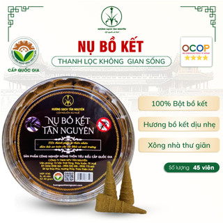 [OCOP 3 SAO - ĐUỔI MUỖI] Hộp 45 viên nụ bồ kết, làm từ quả bồ kết tự nhiên, xua đuổi côn trùng hiệu quả