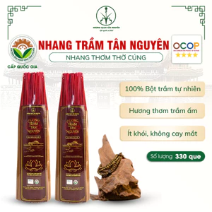 Túi 500gram hương trầm cao cấp Tân Nguyên, dài 38cm, trầm hương tự nhiên, không hóa chất