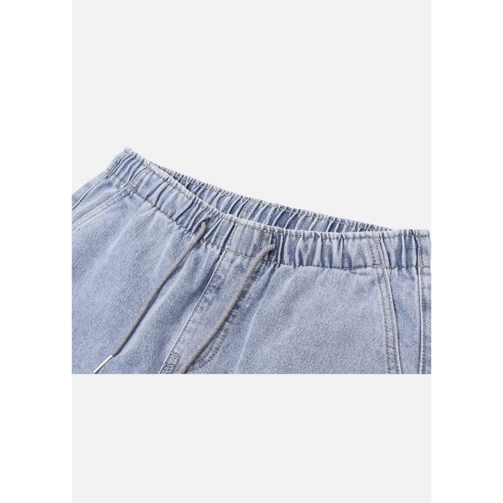 Quần Jean Nam Vải DurableTex™ Cực Bền, Lưng Thun Mặc Êm Bụng The Original 101 Dáng Rộng Rãi F4 23543 |YaMe| | BigBuy360 - bigbuy360.vn