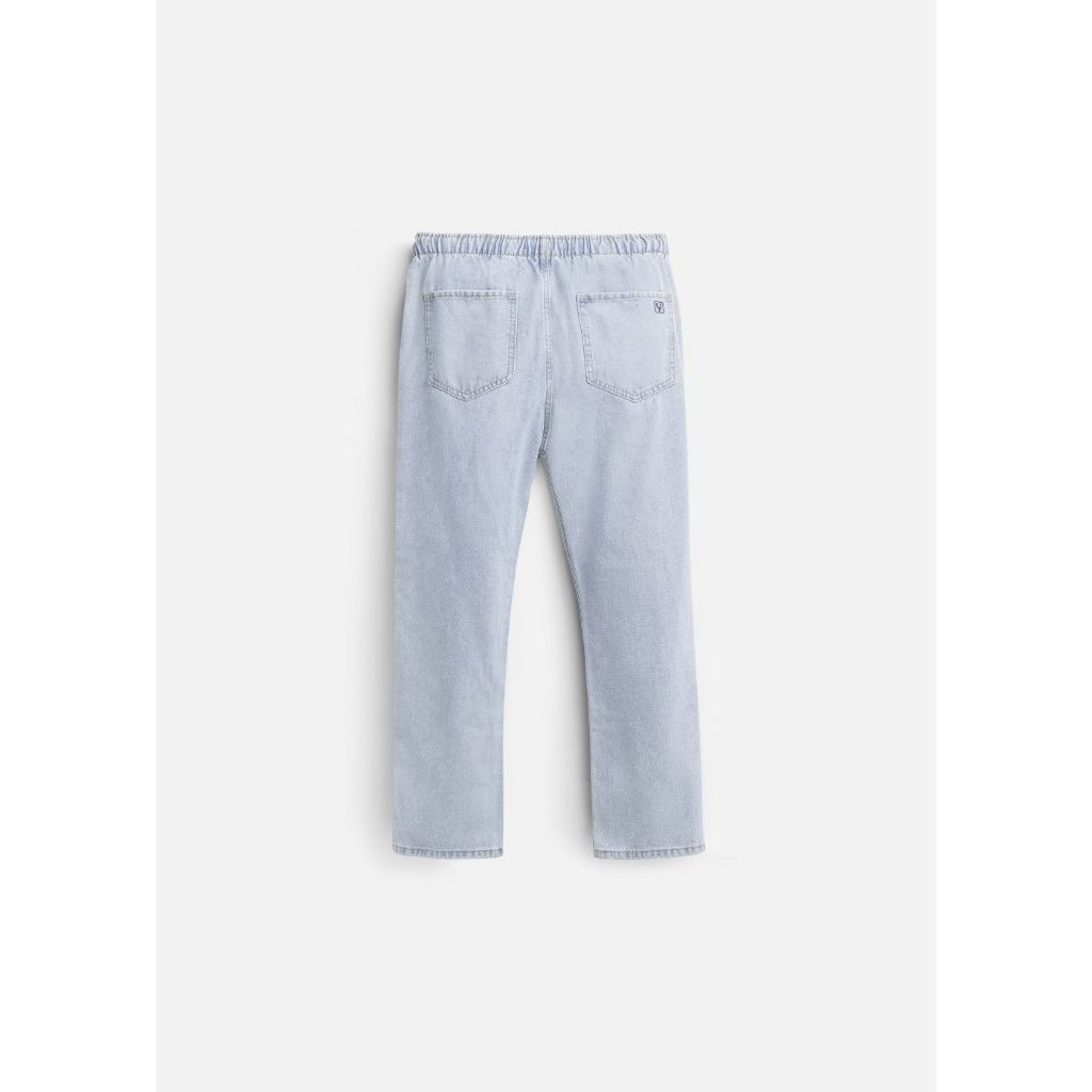Quần Jean Nam Vải DurableTex™ Cực Bền, Lưng Thun Mặc Êm Bụng The Original 101 Dáng Rộng Rãi F4 23543 |YaMe| | BigBuy360 - bigbuy360.vn