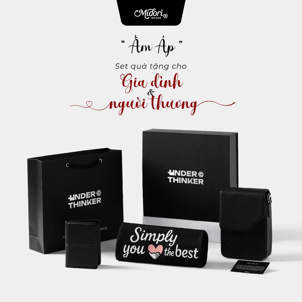 Set Bộ Hộp Quà Tặng Túi ẤM ÁP Tặng Ba Sinh Nhật Bạn Trai Thân Người Yêu Nam Valentine Tết | M STUDIO