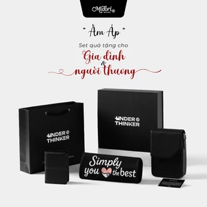Set Bộ Hộp Quà Tặng Túi ẤM ÁP Tặng Ba Sinh Nhật Bạn Trai Thân Người Yêu Nam Valentine Tết | M STUDIO