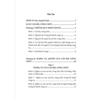 Sách - Luật Cán Bộ Công Chức Năm 2025 ( Luật số 80/2015/ QH15)
