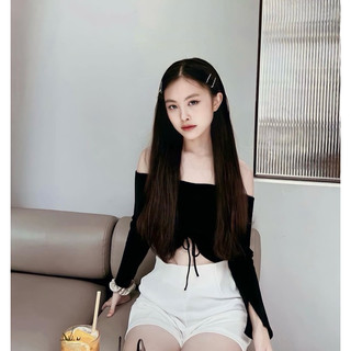 ÁO TRỄ VAI BUỘC NƠ LUCIA TOP TÍ NGOAN (NEWTAG)