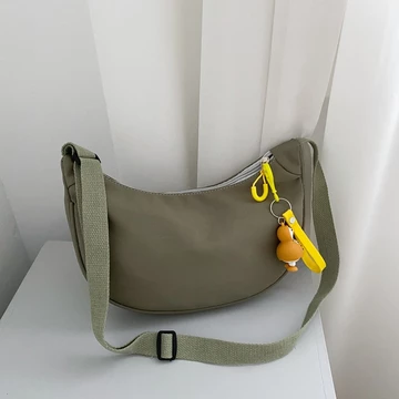 Women's Korean-Style Nylon Crossbody Bag · HX414