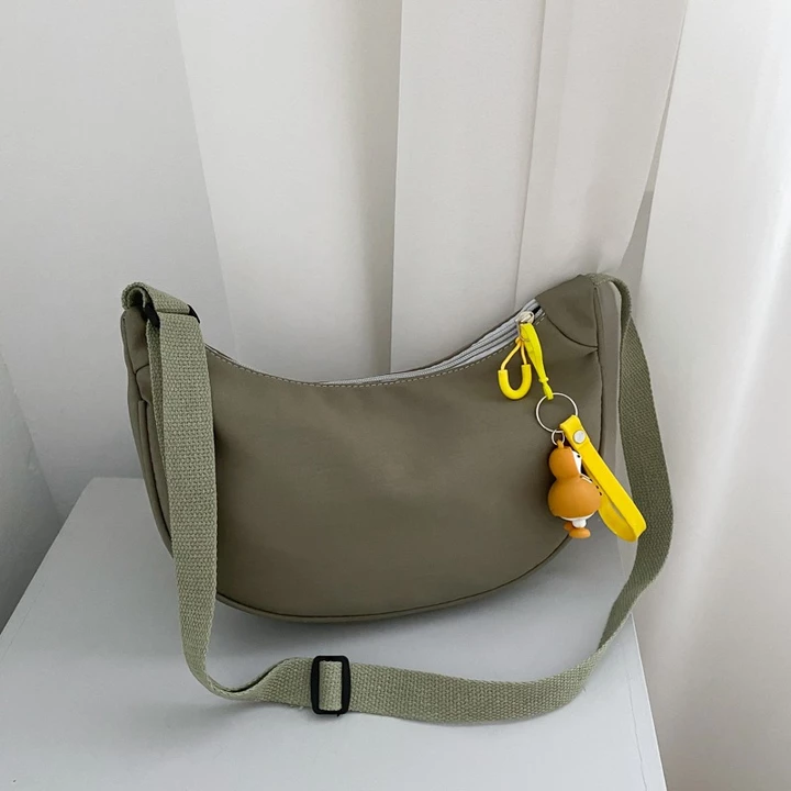 Women's Korean-Style Nylon Crossbody Bag · HX414