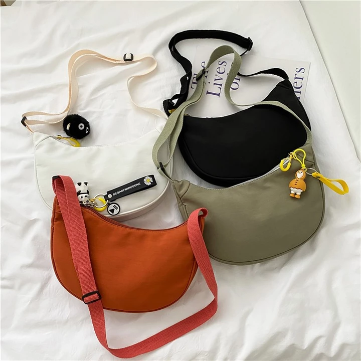 Women's Korean-Style Nylon Crossbody Bag · HX414 – 2
