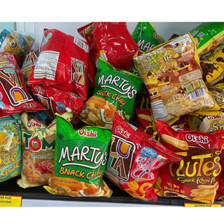Bánh Snack Oishi - Giòn rụm, béo ngậy, mỗi bịch khoản 32g